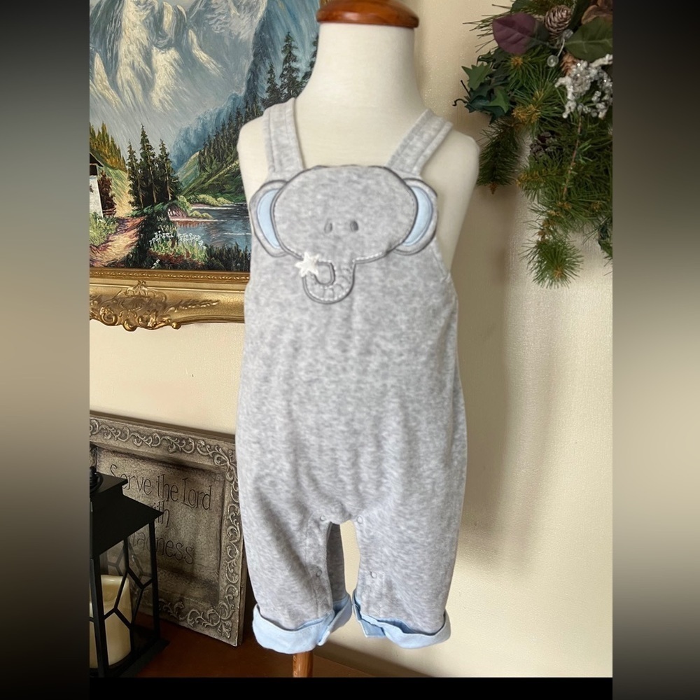 Rare Vintage 1970's Elephant
Overalls